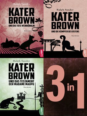 cover image of Die Kater-Brown-Krimis